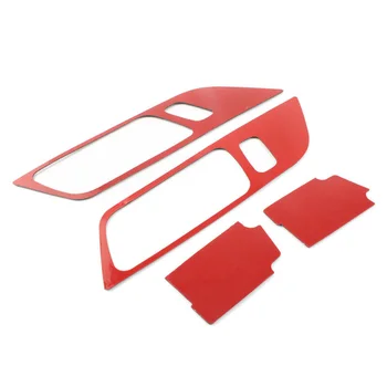 

Decoration Door Handle Frame Trim Accessory Replacement Carbon Fiber Interior