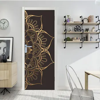 

Mt031 Buddhism Mandala Pattern Door Stickers Glass chu chuang tie Creative Refurbished Wall Stickers