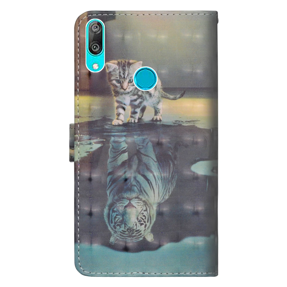 3D роскошный бумажник чехол для huawei Y5 Y6 Y7 Pro Y7 Prime Y3 Y5 Y6 Y7 Prime Y5 Lite Y7 Pro Чехол-книжка для телефона с откидной крышкой чехол s