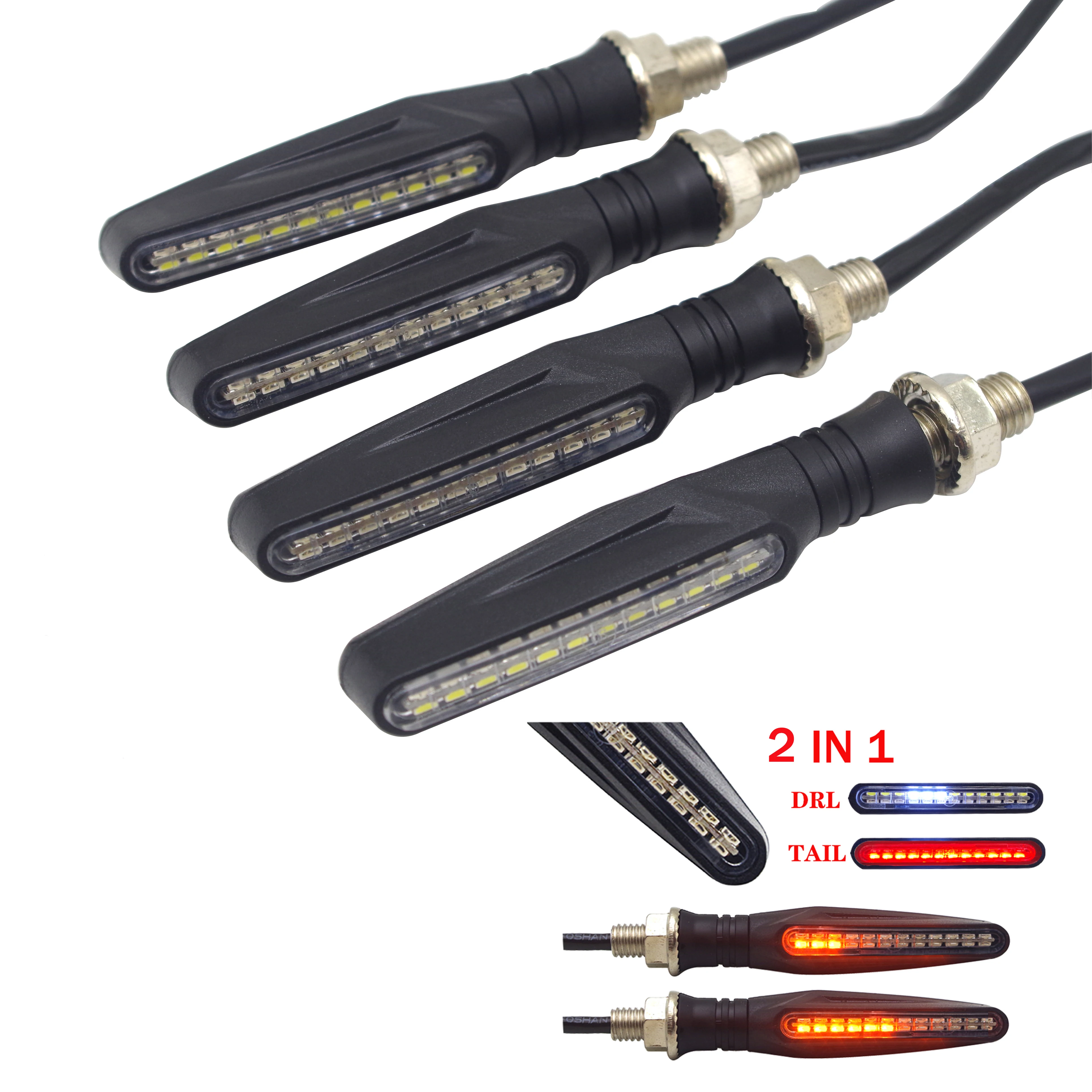 

The Newest Motorcycle LED Turn Signal universal led taillights Flasher Indicator Blinker FOR yamaha fazer 600 fz16 tmax vtr1000f