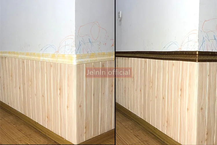 3d поролоновые настенные наклейки для гостиной, спальни, детской комнаты, линия талии, Потолочная линия, водонепроницаемые влагостойкие наклейки на плинтус