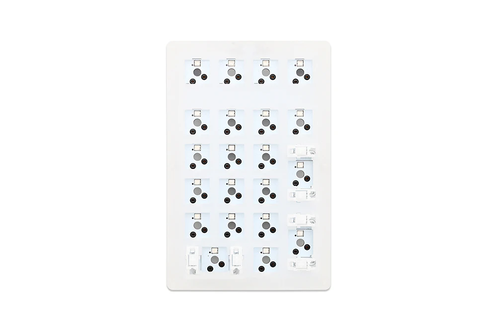 Kit de Teclado Mecânico para Mulheres 21 Teclas 20 Numpad Pcb Case Hot Swappable Switch Suporta Efeitos de Iluminação Led Rgb K21 - Imagem 3