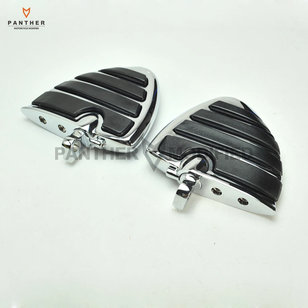 Хромированные мотоциклетные мужские подножки для ног Чехол для Harley Touring Trike Softail FL FLD