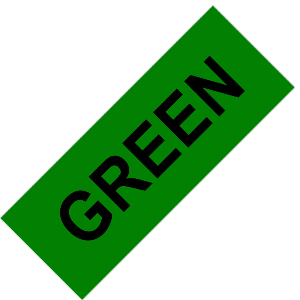 Black on Green 1 шт. ярлык SS12KW совместимый для EPSON LW-300 LW-400 LW-600P LW-700 LC-4WBN9 принтера "Mei Qing"(12 мм* 8 м черный на белом) этикетировщик - Цвет: Black on Green