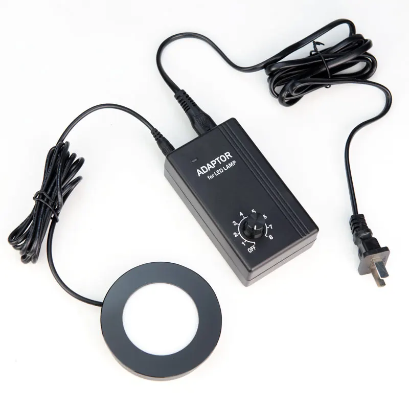 Adjustable Brightness Round LED Ring Light Backplane Source For