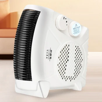 

Mini Portable Electric Heater Fan Adjustable Handy Fan Heater Office Desktop Home Intelligent Thermostat Turbo Convector Fan
