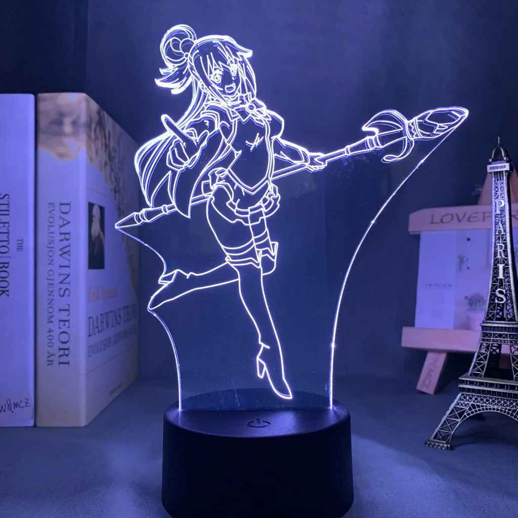 KonoSuba - Aqua Lighting Lamp (7/16 Colors)