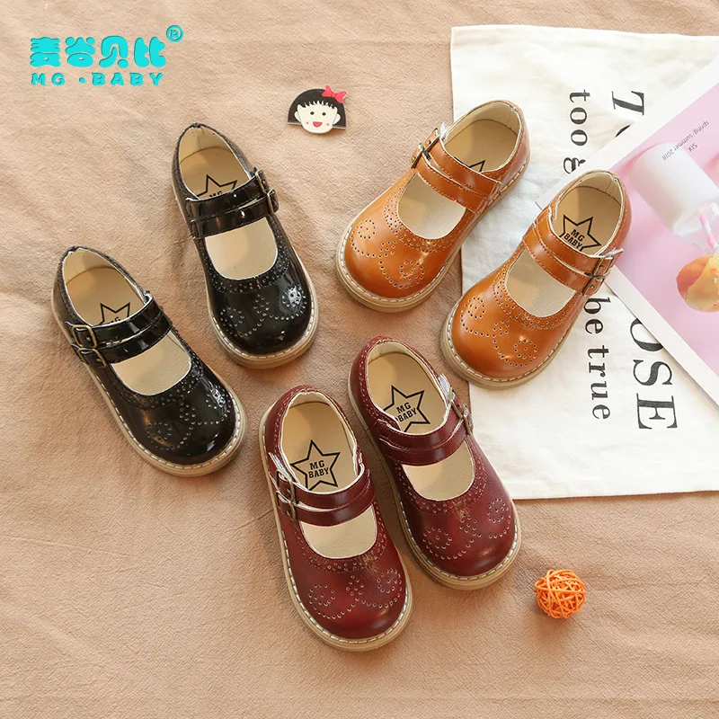 

2019 Spring New Children's Small Shoes Girls Princess Shoes Non-slip Children's Baby Soft Sole Shoes