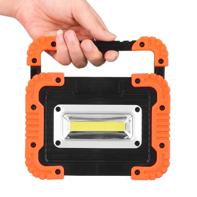 

Cross Border for Hand Cob Multi-functional Portable Work Light Outdoor Camping Holder Floodlight Emergency Lamp
