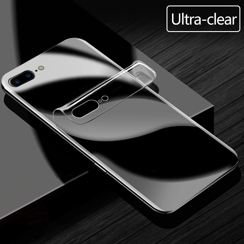 

Back Screen Protector Hydrogel Film For iPhone XR X XS Max Protective Film For iPhone7 8Plus iPhone 7Plus Soft Film (Not Glass)