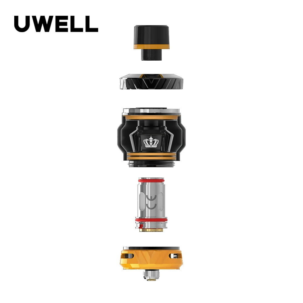 Оригинальный атомайзер Uwell Crown 5 Sub Ohm мл в Un2/Un2 2 /UN2 3 Головка Катушки DTL Vaping 510