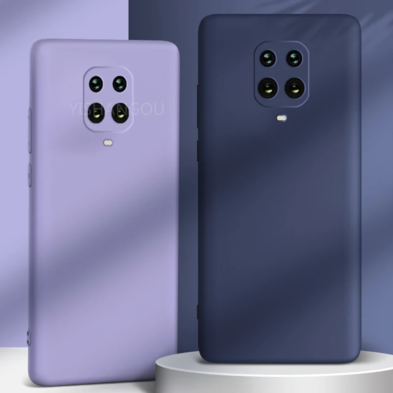 Liquid Silicone Case Cover For Xiaomi POCO X3 Pro M3 F3 X3 GT 10T Redmi Note 10 Pro 8 9A 9T Soft Case For Redmi Note 9 Pro Case