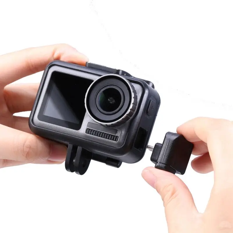 Аудио адаптер для CYNOVA для DJI Osmo экшн Микрофон внешний 3,5 мм крепление для микрофона разъем TRS для DJI Osmo A