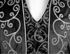Mens Steampunk Black Velvet Tailcoat Jacket Gothic Victorian Medieval Cosplay Costume Pirate Renaissance Tuxedo Coats 3XL 2