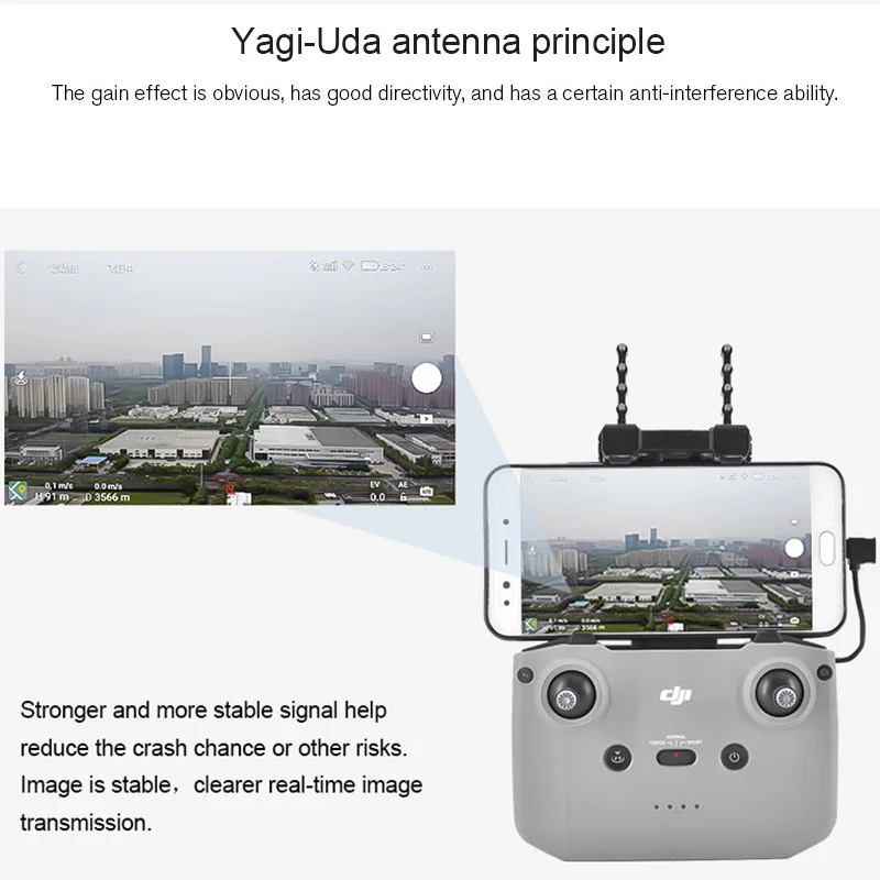 Усилитель сигнала Mavic Air 2 Yagi Uda антенна усилитель диапазона передатчик для пульта