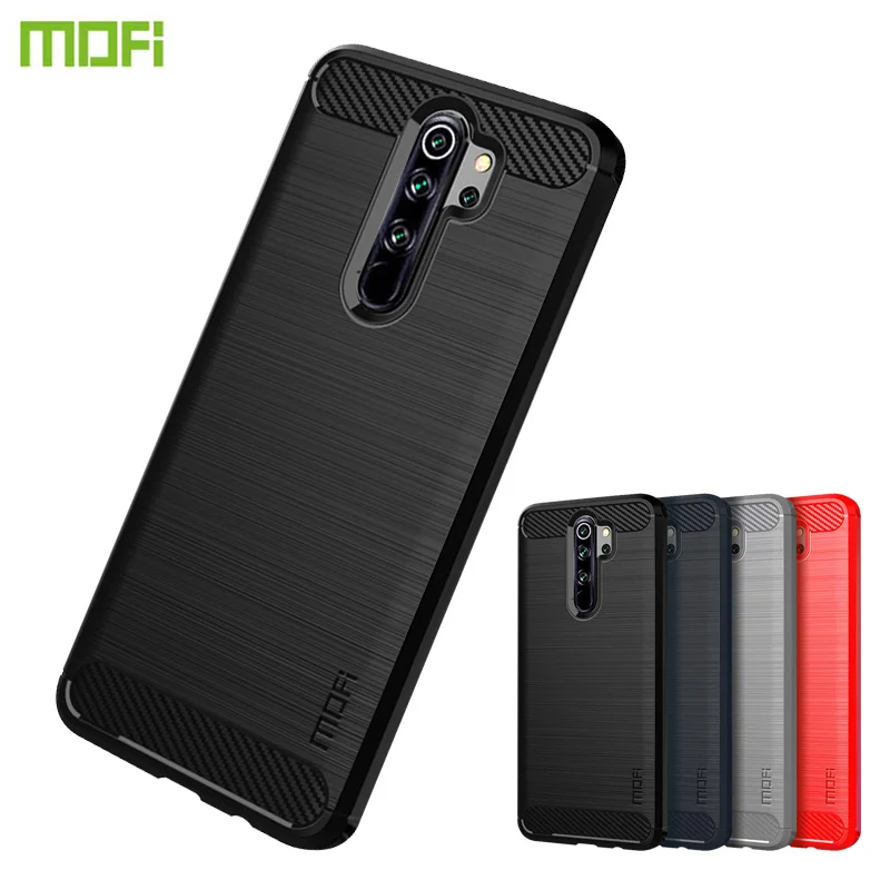 

For Xiaomi Redmi Note 8 Pro MOFI Soft TPU Cover Carbon Fiber Case For Xiaomi Redmi Note 8 Pro Phone Case Fundas Back Cover