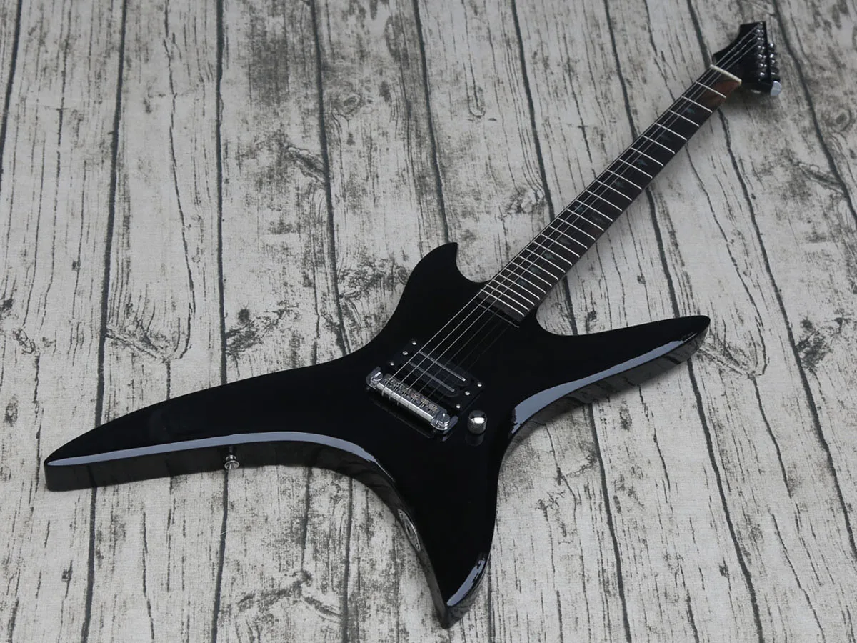 High Quality X Shape Black Electric Guitar Guitar AliExpress