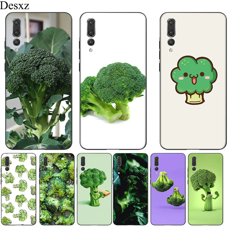 

Cell Phone Case For Huawei Honor 7A 7C 7X 8 8X 8C 9 Note 10 Lite View 20 9X Cover broccoli