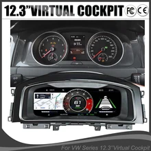 12.3 'Digital Dashboard Panel Virtuelle Cockpit Instrument Cluster LCD Tacho für VW Golf 7 Golf7 MK7 PASSAT B8 VARIANTE Tiguan