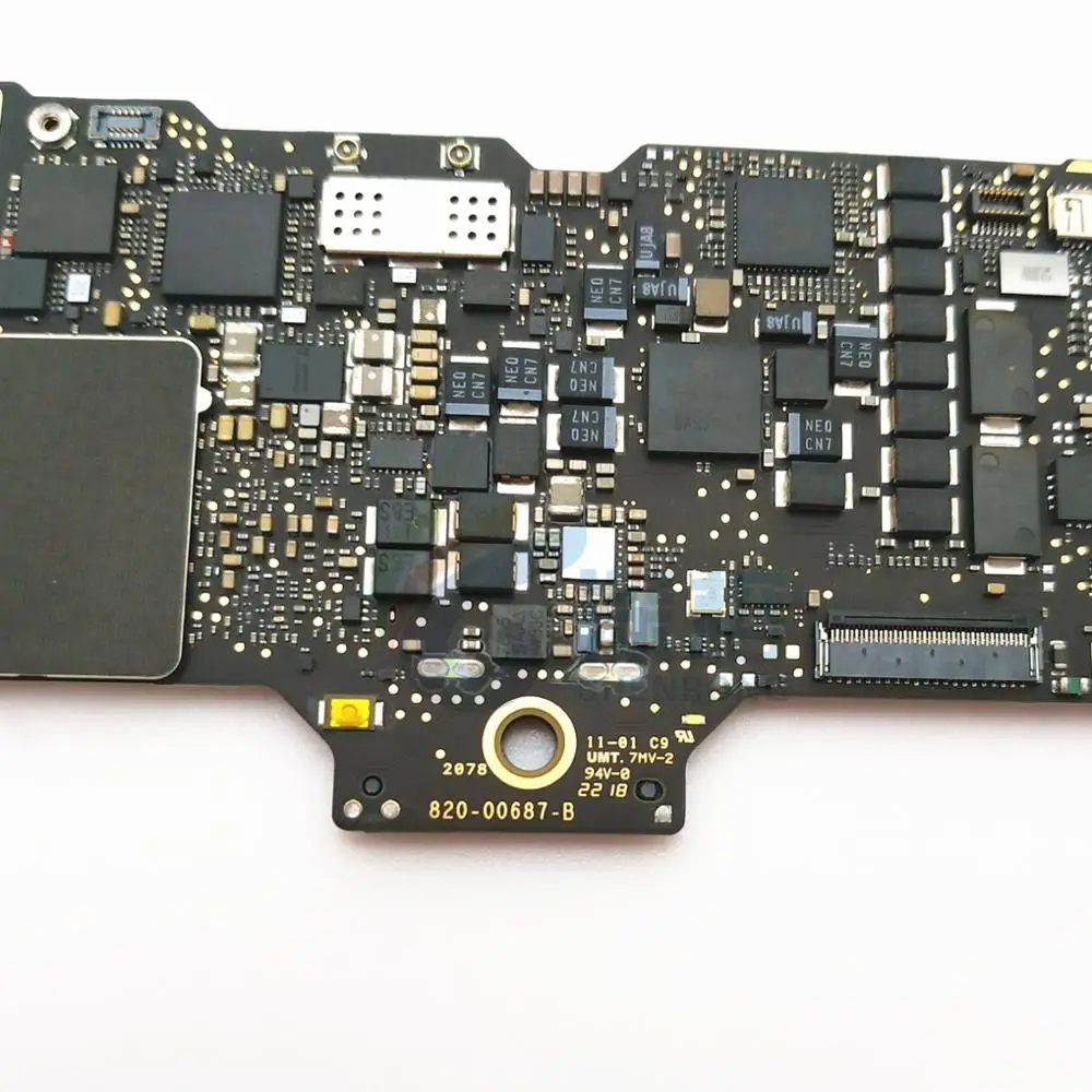 Материнская плата A1534 1 1/1 2 ГГц 256 2015 2016 2017 для MacBook Retina 12 дюймов системная 820 00045 A 00244