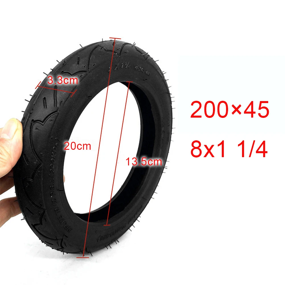 " 8X1 1/4(200*45) пневматические шины надувные полный колеса для электрического скутера