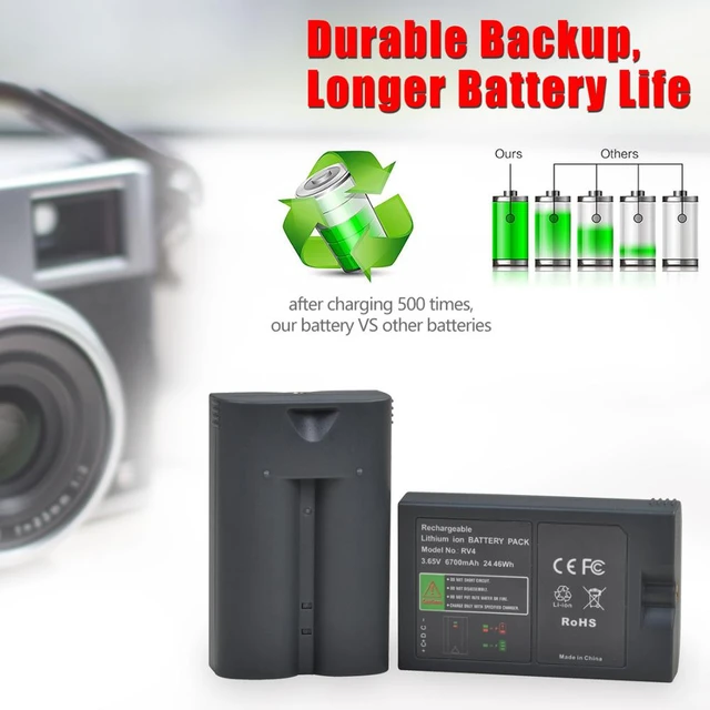 One Battery and A Charger For DJI OSMO ACTION Backup Lithium Battery Life  Sports Cameras Large Capacity 1300 mAh Battery Charge - AliExpress