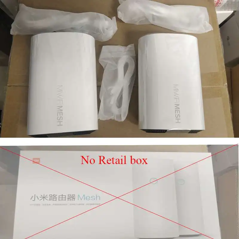Xiaomi Mi роутер сетка WiFi 2,4+ 5 ГГц WiFi роутер высокоскоростной 4 ядерный процессор 256 Мб гигабитная мощность 4 усилителя сигнала для умного дома - Цвет: No original Pakcage