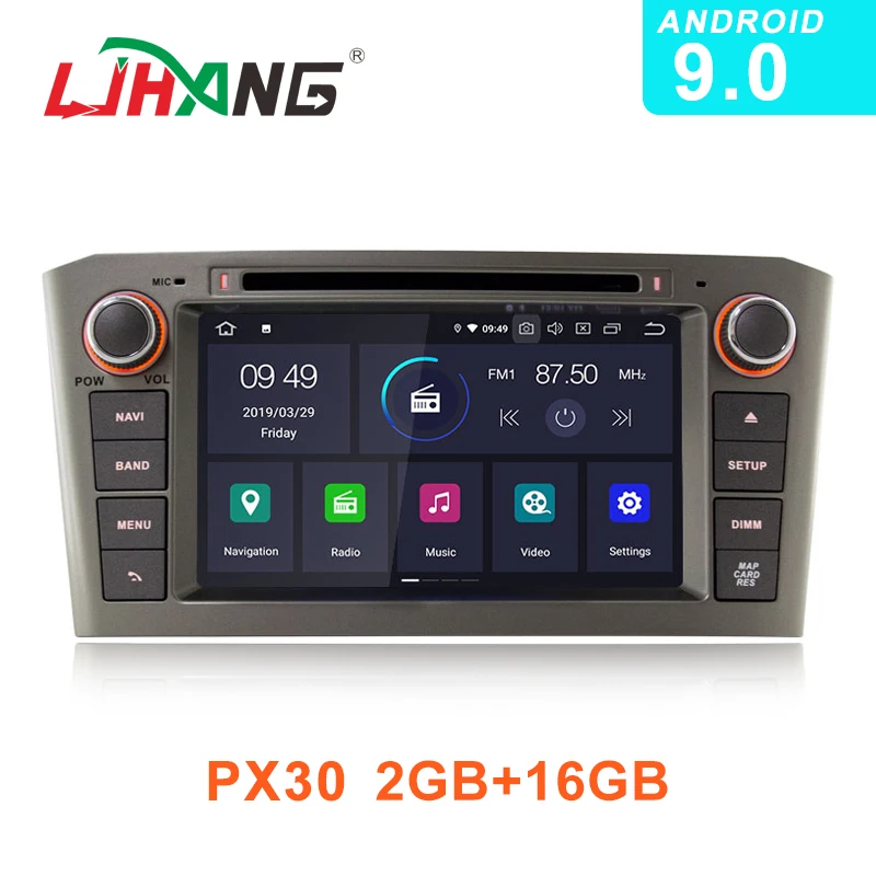 

LJHANG 2 Din Android 9.0 Car DVD Player For Toyota AVENSIS T25 2003-2008 Multimedia Car Radio GPS WIFI Auto Stereo IPS Video SD