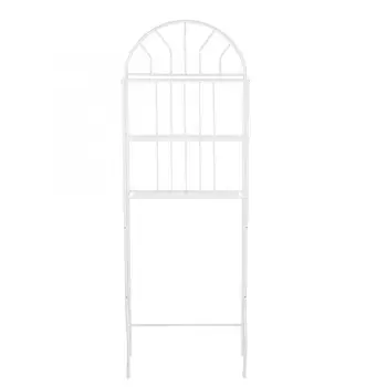 

3-Tier Over Toilet Shelf Bathroom Storage Rack Multi-Functional Space Saving Organizer White Toilet Organizer Storage Shelf