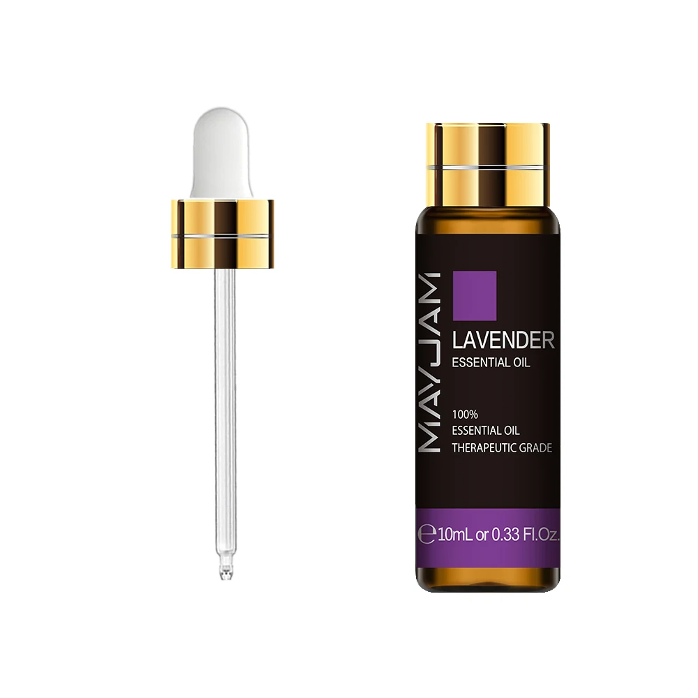 10ML Lavender Essential Oil Diffuser Pure Essential Oils Rose Eucalyptus Jasmine Vanilla Mint Sandalwood Tea Tree Aroma Oil-4