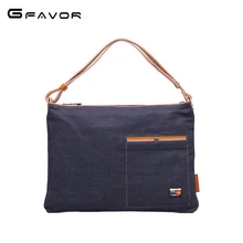 G-FAVOR стиль холщовая женская сумка на одно плечо Повседневная универсальная трендовая дорожная сумка джинсовая сумка поколение жира