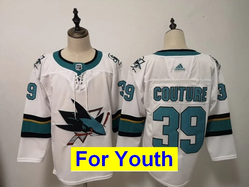 Детская Молодежная одежда Сан-Жозе Брент Бернс Erik Karlsson Joe Thornton Logan от кутюр Joe Pavelski Evander Kane - Цвет: as photo