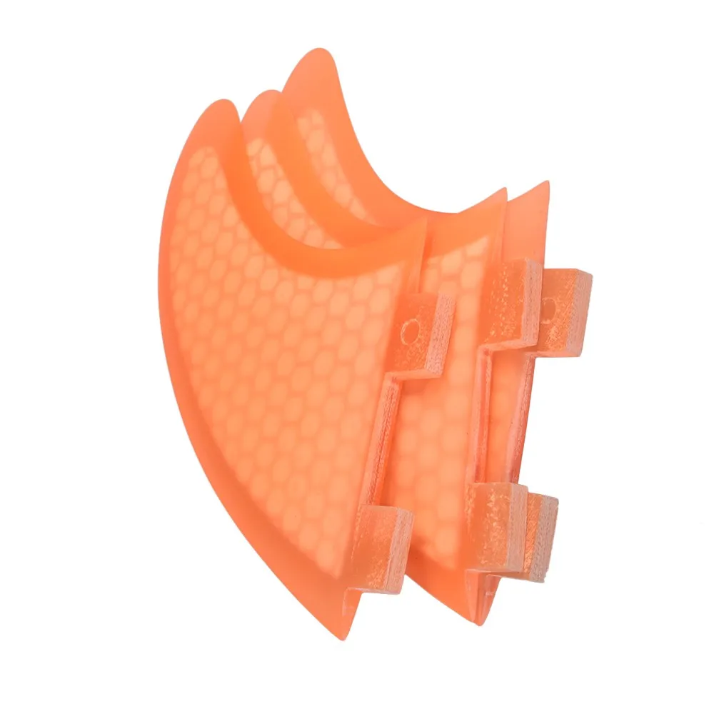 3 шт. набор плавников для серфинга G3/G5/G7 унисекс серсерфинга SUP Fin Thruster сотовый плавник для серфинга плавники(доска для серфинга) доска плавники