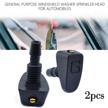 

Car Universal Windshield Wiper Jet Water Sprayer Washer Spray Sprinkler Nozzle Black Car Accessories Wholesale J9D7