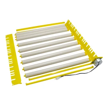 

1 Set New 9 tubes Roller Tray Automatic turn eggs Chicken Duck Quail Goose Bird Poultry Eggs Tray Farm Incubation Tools Supplies