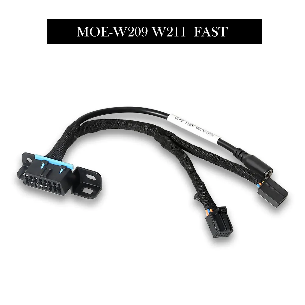 메르세데스 벤츠용 모든 EZS 테스트 케이블, W202 W210 W220 W639 W906 W169, CG MB VVDI 도구용, 7 개