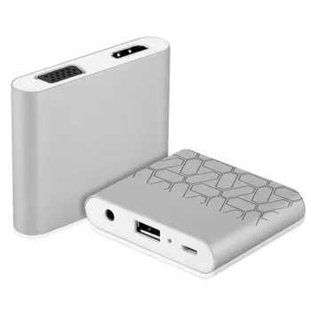 

HDMI VGA Adapter Convertor Plug And Play Digtal AV Adapter Convertor For IPhone X To Projector HDTV Wholesale