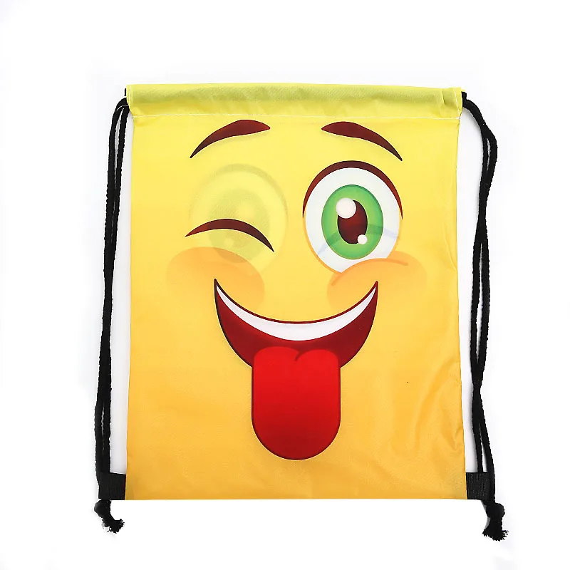 Drawstrin желтый Backpac kdrawstring сумка модные женские Печать Путешествия softback мужские повседневные сумки женские через плечо забавные новые 3D