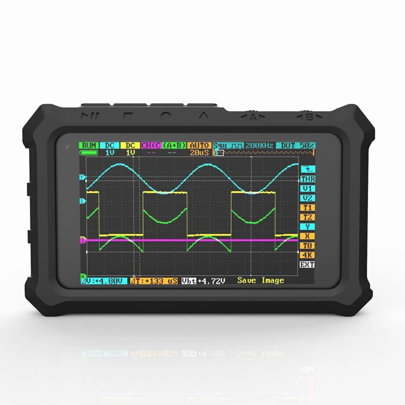Верхний резиновый защитный чехол для осциллографа Ds213 Dso213 Ds203 Dso230 черный |