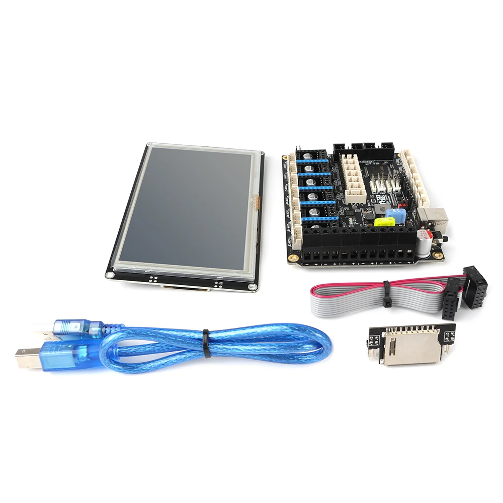 Placa de Controle Peças da Impressora Versão com Tft81050 Bits Controlador Inteligente Display Lcd 5 Polegada Tela Toque 3d s6 V1.2 32 xh 7 Computador e Escritório