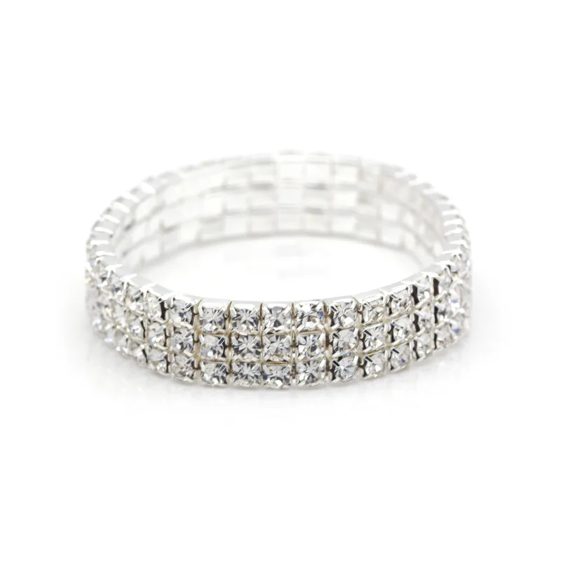 Bangle Bracelet Stainless Steel Crystal Bracelets For Women Jewelry Kpop Punk Mothers Day Gift Indian Bohemian Items