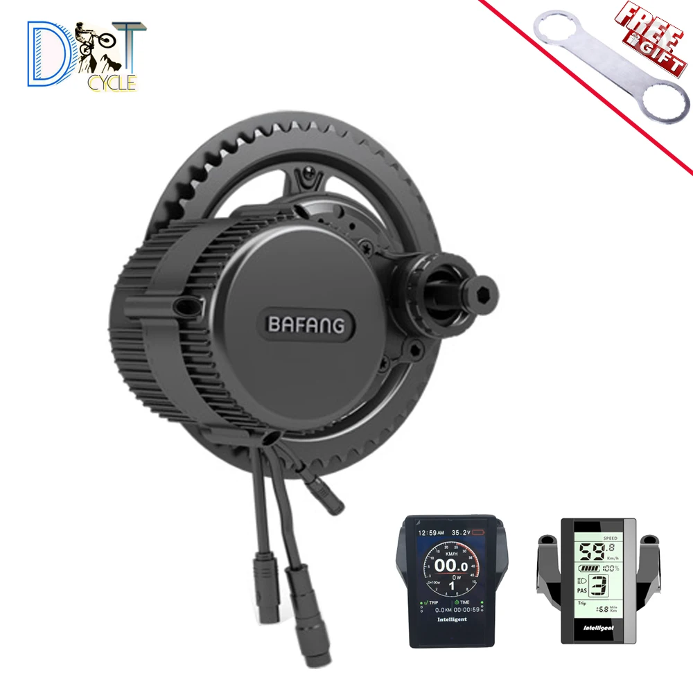 DIY conversion kits BBS02B Bafang 500W 750W mid drive electric motor with C965 850C color display for fat tire bike MTB | Спорт и