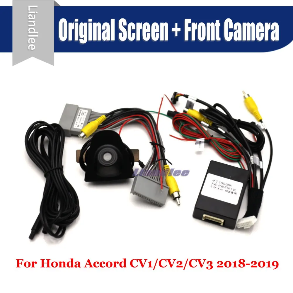 Для Honda Accord 10th Автомобильная Камера Переднего Вида парковочная система CANBUS экран Авто заднего вида камера декодер