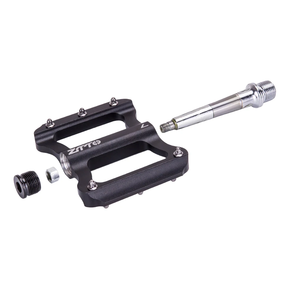 ZTTO Ultralight Flat Pedal Road Bike, Aluminum Alloy Bicycle Bearings Anti Slip Folding Pedals Cycling JT06 - Image 5