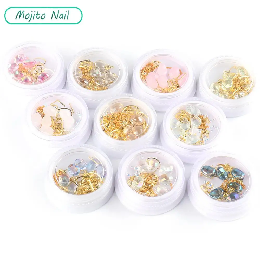 

Nail Art Decals Sticker NailArt Decals Decoration Unique Shape Rhinestone Nail Art Stickers DIY Decals Decoration Manicure Tool