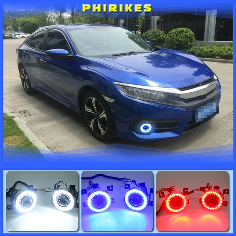 

1 комплект светодиодный Honda Civic 2016-2020, светодиодные дневные ходовые огсветильник, противотуманные фары, задний бампер, стоп светильник, светильник