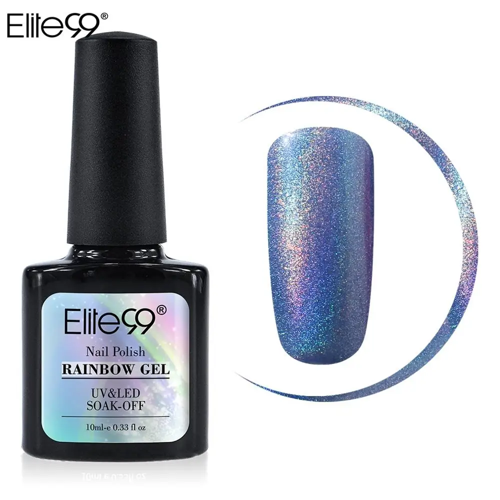 

Elite99 10ml Rainbow Nail Gel Polish Soak Off Gel Varnish Vernis Semi Permanent UV Gel Nail Polish Nail Art Manicure Lacquer