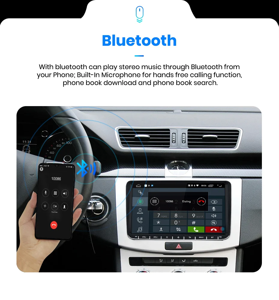 Junsun V1pro 2 г+ 32 г DSP Android9.0 Автомобильный мультимедийный плеер радио gps для Volkswagen VW Passat B6 Touran GOLF5 POLO jetta 2 din DVD