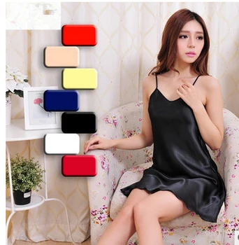 

sexy lace tulle underwear spaghetti strap nightgown Women nightwear women's sexy nightgown female temptation AW7654