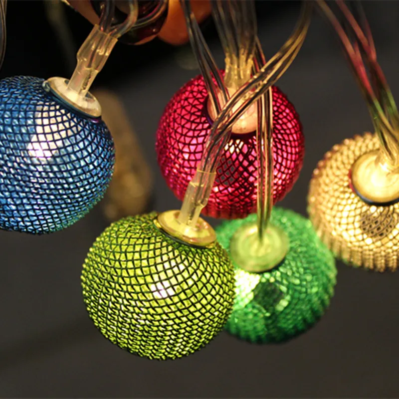 

Iron Art Shelf Diamond Water Droplet Battery Box String Lights European And American Minimalist Style Christmas Decoration Heart